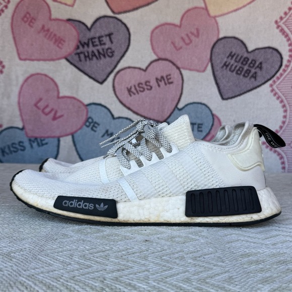 Size 12 - adidas NMD_R1 Off White Carbon - Picture 1 of 10